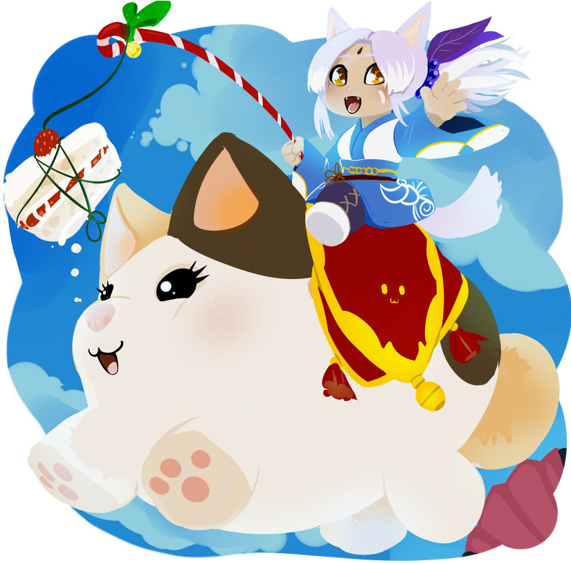 Fat Cat Mount Ffxiv (825x825), Png Download