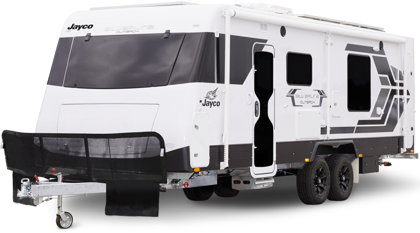 2017 Silverline Outback With Stone Guard 5541016 - Travel Trailer (1060x707), Png Download
