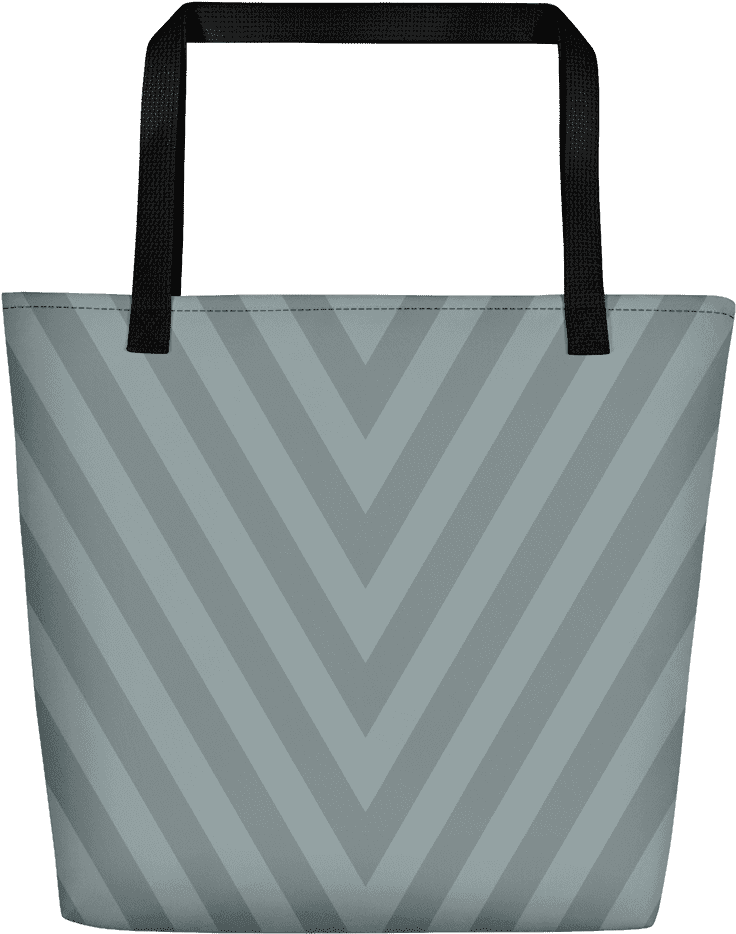 Large Tote Bag W Inside Pocket - Bag (1000x1000), Png Download