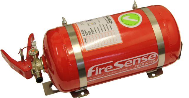 375 Litre Afff Alloy Mechanical Fia Approved Fire Extinguisher - Extinguishers Rally (800x533), Png Download