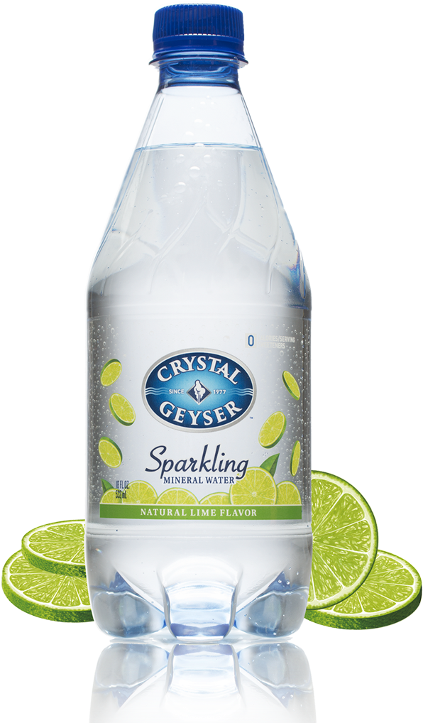 Natural Mineral Water Lime - Sparkling Water Lemon Lime (750x1017), Png Download