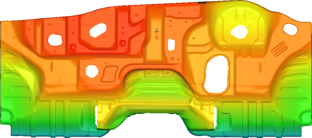 Mesh Colored Direction - Illustration (1096x485), Png Download