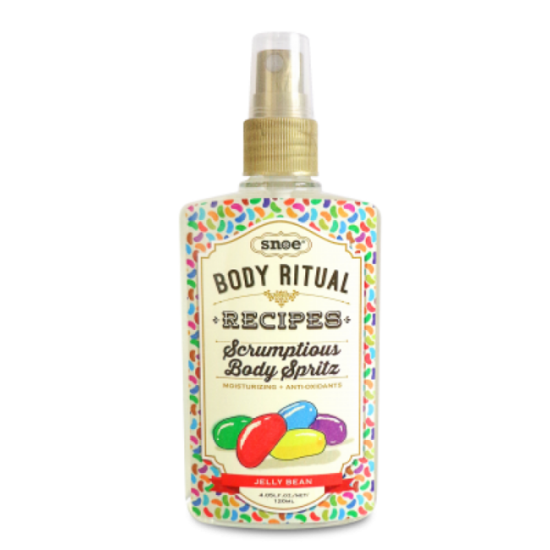 Body Ritual Recipes Scrumptious Body Spritz Jelly Bean - Bottle (800x800), Png Download