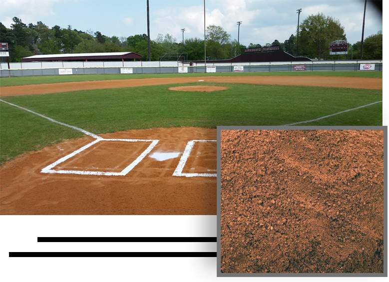 New Field Sand On A Baseball Field - Artificial Turf (779x565), Png Download