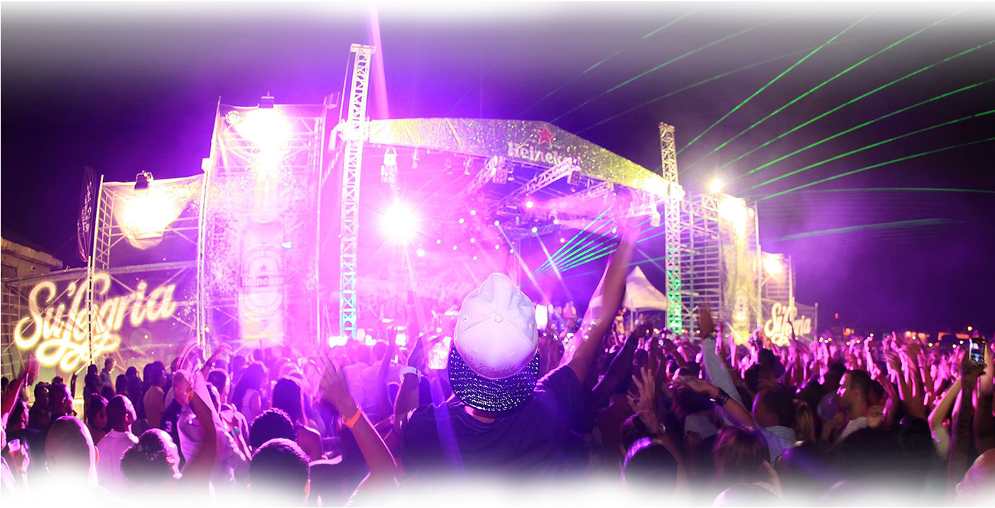 Freely Translated From Papiamentu, "su'legria" Means - Stage (1400x758), Png Download