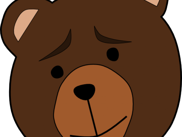 Cartoon Bear Head - Bear (640x480), Png Download
