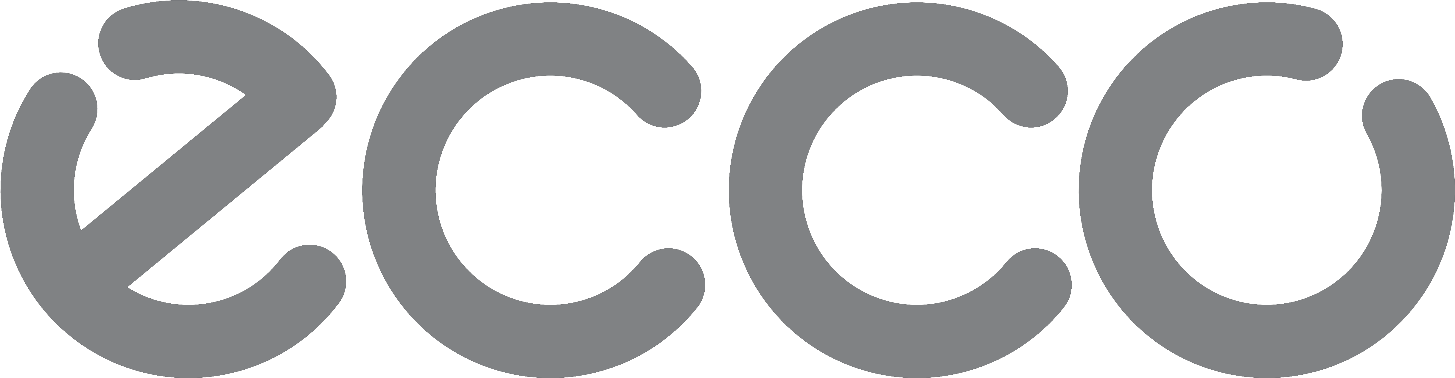 Ecco Shoe Shine Brush - Ecco Logo (5000x1271), Png Download
