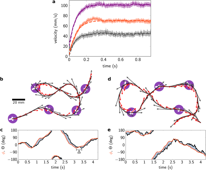 Inertial Delay In Particle Trajectories - Plot (676x560), Png Download