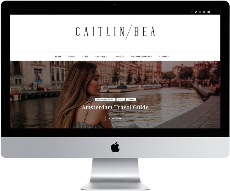 Caitlinbea Computermockup - Imac 27 Inch (1000x1000), Png Download