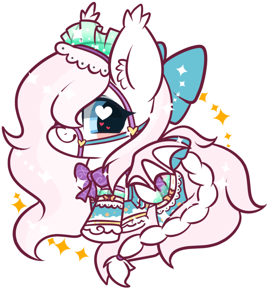 Snow Angel, Bow, Bridle, Chibi, Clothes, Hair Bow, - Cartoon (1024x1024), Png Download