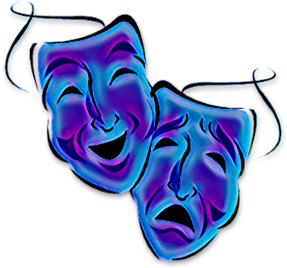 Theatre Sticker (1024x1024), Png Download