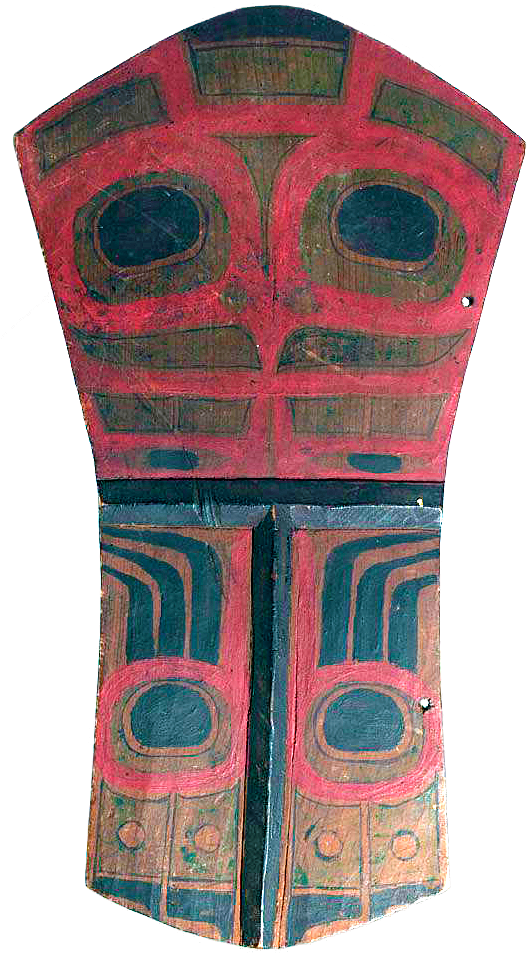 Tlingit Shaman Headdress 1880 - Belt (537x965), Png Download