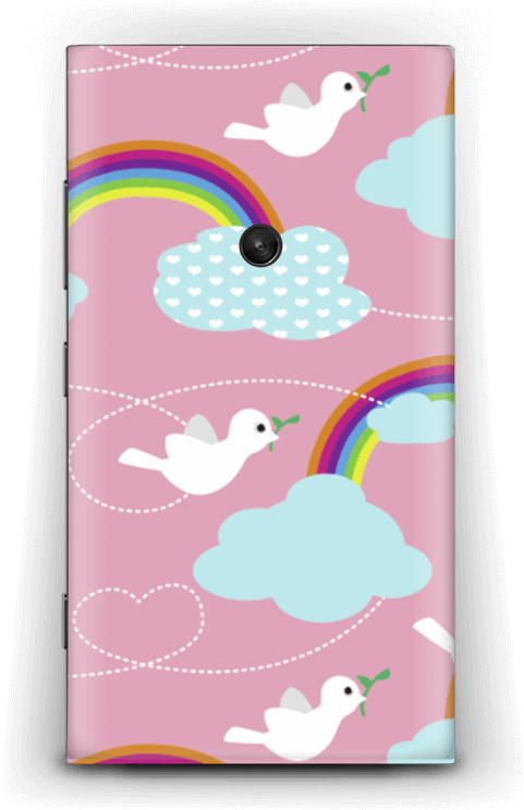 Palomas De La Paz - Cartoon (534x800), Png Download