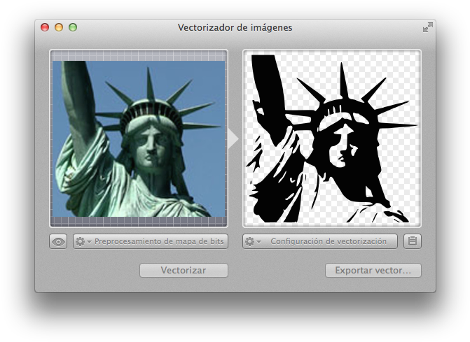 Versión - 1 - 6 - Sistema Operativo - Os X 10 - 8 - - Statue Of Liberty (686x504), Png Download