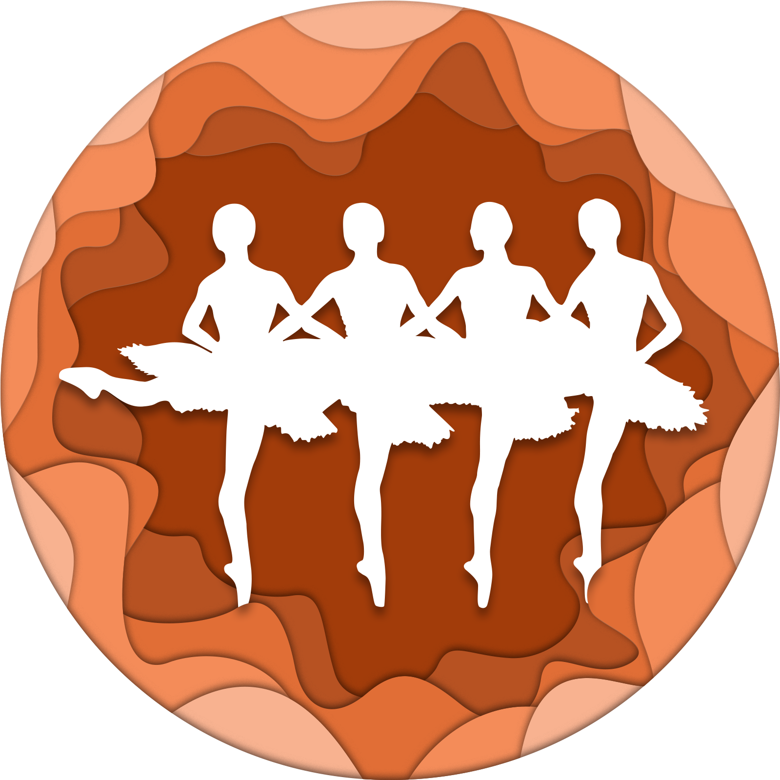 Movimentos De Dança Figuras Padrões Corte Papel Elementos - Dance (2000x2000), Png Download