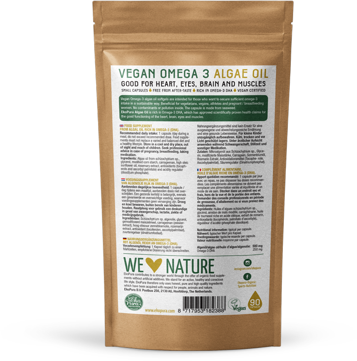 Ekopura - Whole Grain (800x800), Png Download