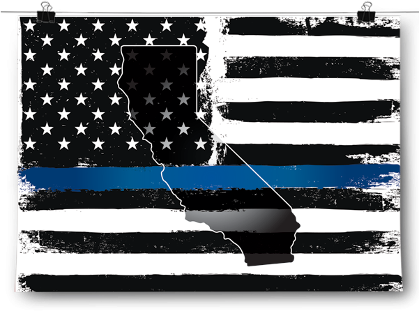 Thin Blue Line - Maine Thin Blue Line (600x600), Png Download