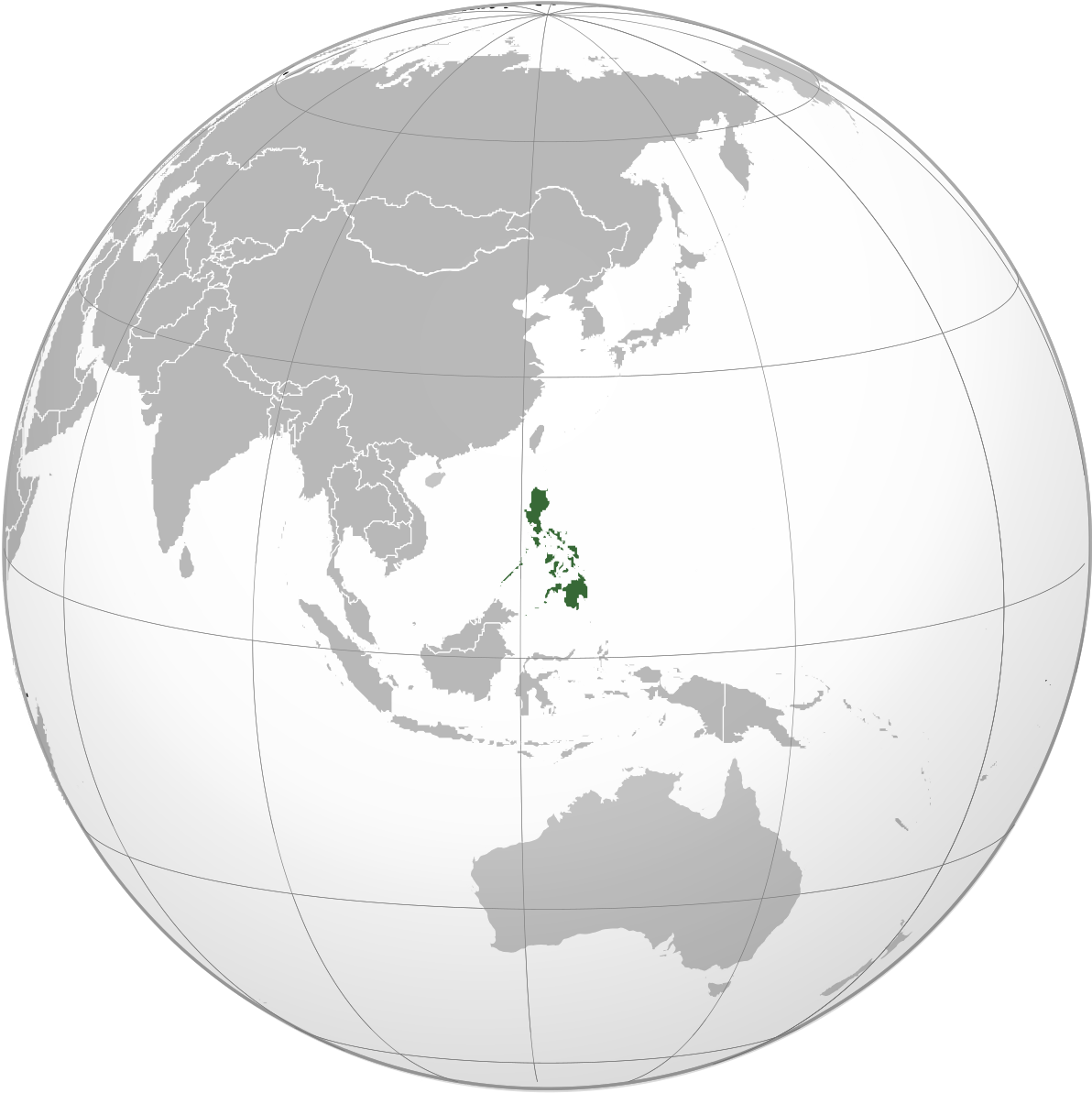 Philippines On Earth Png (1200x1200), Png Download
