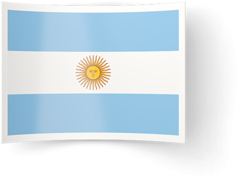 Argentina Visa - Se Dobla La Bandera Argentina (640x480), Png Download