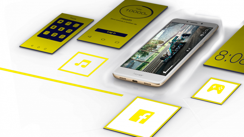 Huawei Honor 6x To Feature 4gb Ram Variant In Flash - Mobile Phone (850x478), Png Download