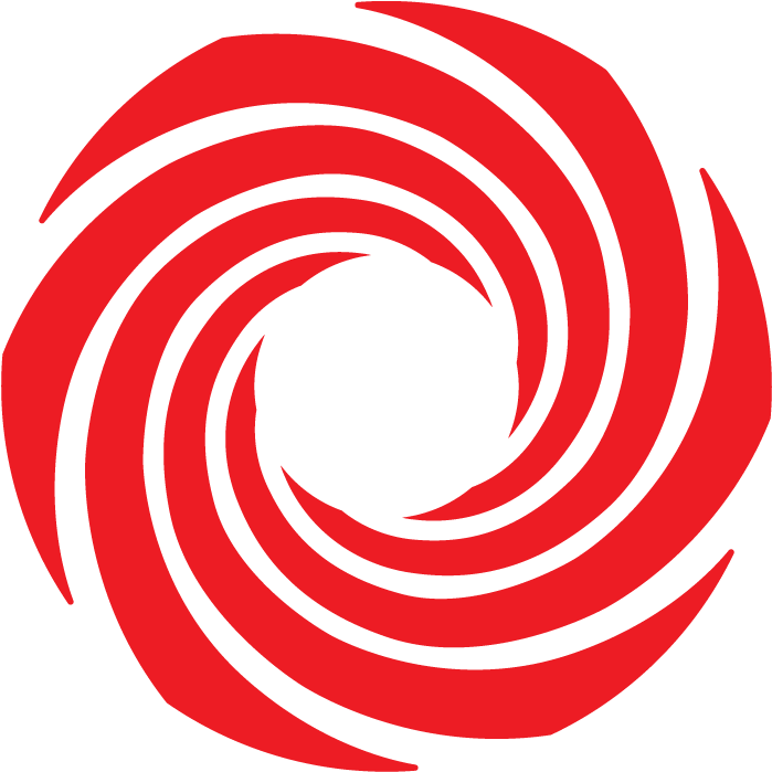 Swirl-red - Circle (720x720), Png Download
