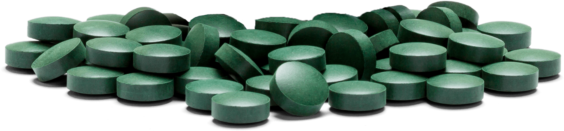 Energybits Spirulina Algae Tablets - Pill (1920x469), Png Download