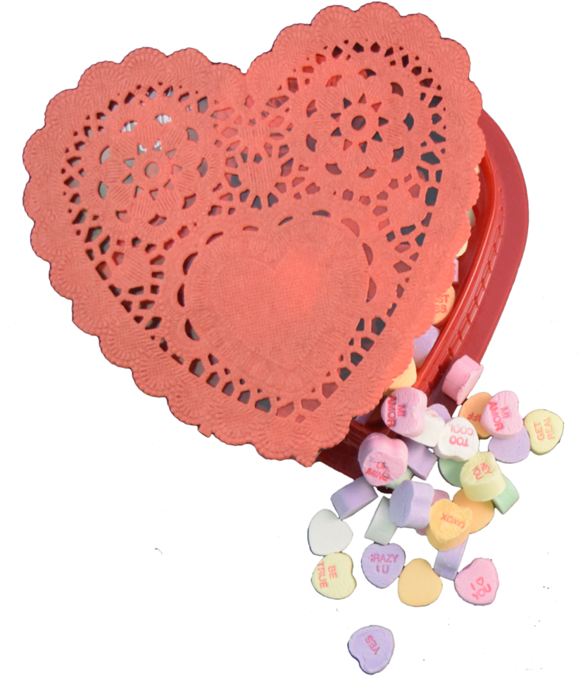 Candy Hearts Png - Heart (822x971), Png Download