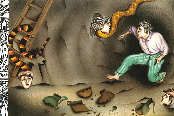 Uncle Snake - Matthew Gollub Uncle Snake (600x600), Png Download