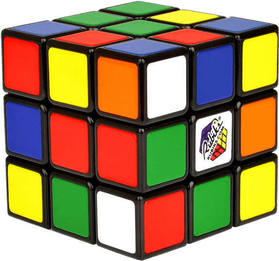 Rubik's Original Puzzle Cube - Original Rubik's Cube (600x600), Png Download