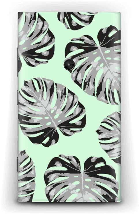 Mint Leaves Skin Nokia Lumia - Leaf (534x800), Png Download