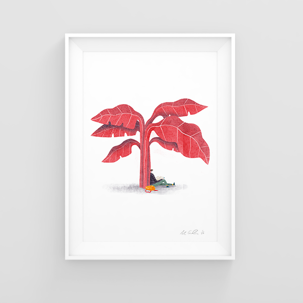 Under The Tree In The Shade Mockup1 - Picture Frame (620x620), Png Download