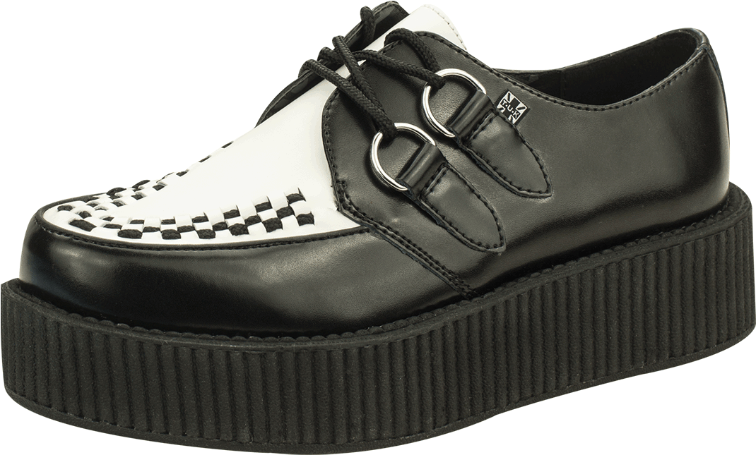 Classic Two-tone Creepers - Classic Creepers Shoes (1096x876), Png Download