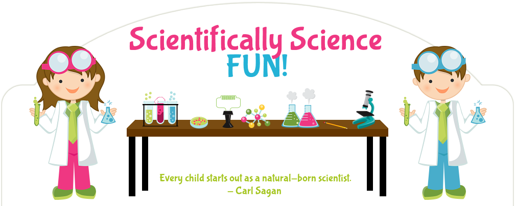 Scientifically Science Fun - Fun With Science Clipart (1008x404), Png Download