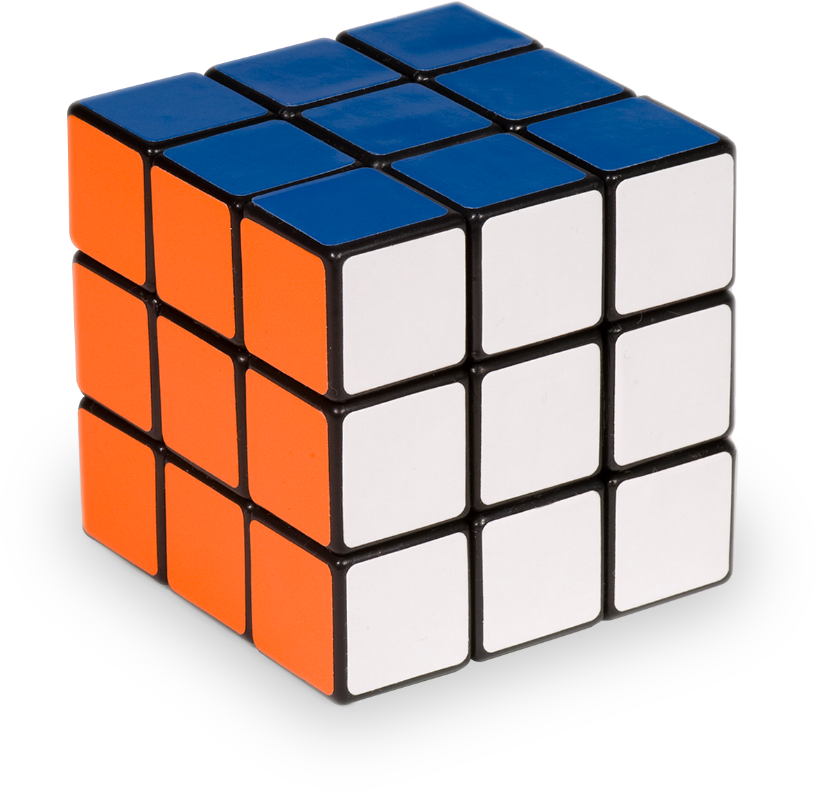 Rubik's® 9-panel Full Stock Cube - Rubix Cube With Logo (1300x1300), Png Download