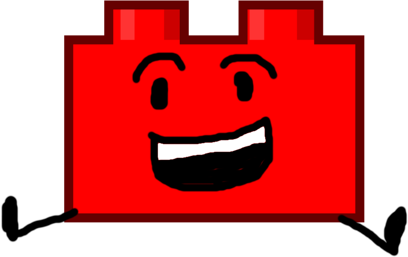 Lego Brick Bfb - Smiley (815x514), Png Download