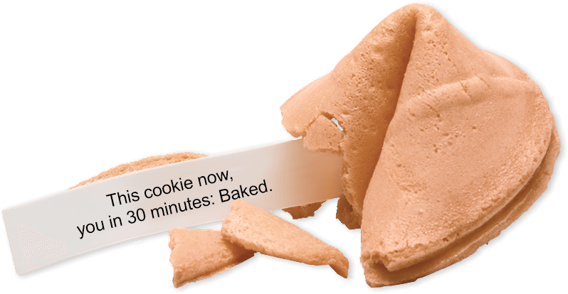 Fortunecookies Nobckgrnd - Fortune Cookie (853x482), Png Download