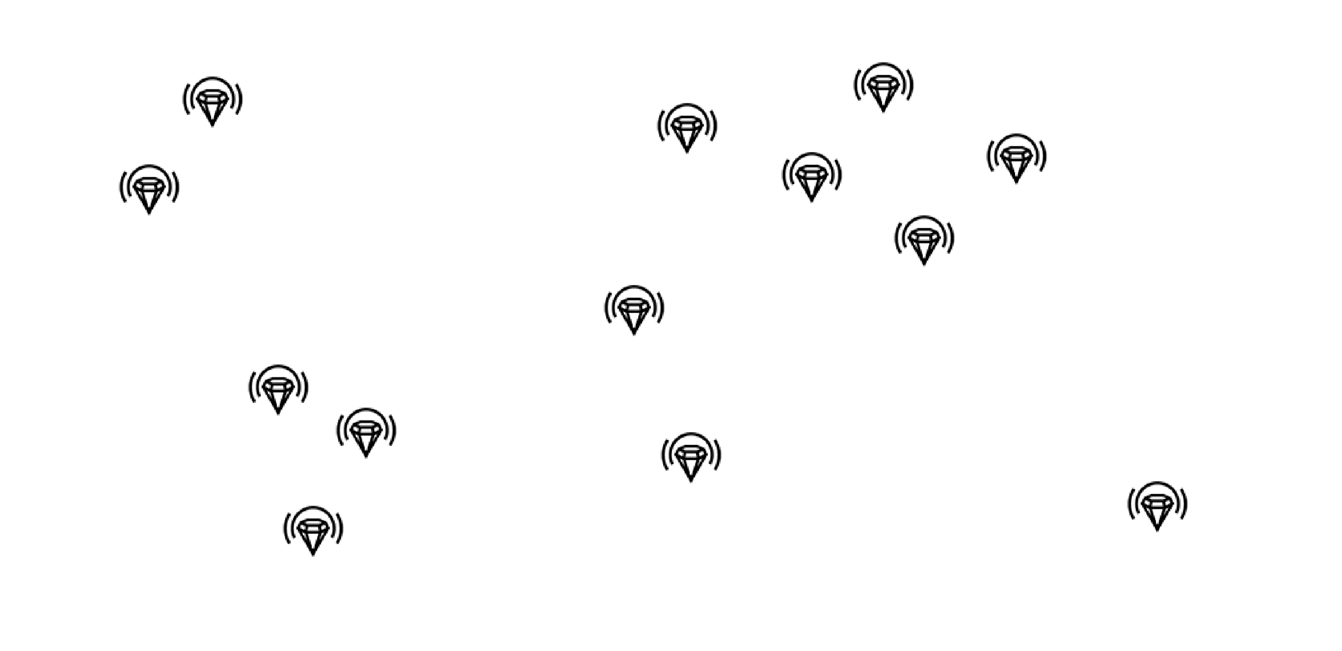 Search For Pro Djs To Hire Near You - White World Map Png (2734x1327), Png Download