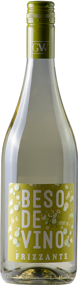 Beso De Vino White Frizzante - Glass Bottle (700x1000), Png Download