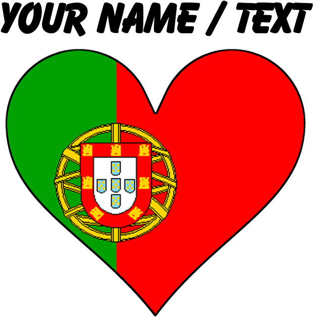 Custom Portugal Flag Heart Mousepad - High Jump Silhouette (700x700), Png Download