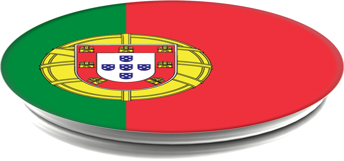 Popsockets Grip Flag Portugal - Circle (1200x1231), Png Download