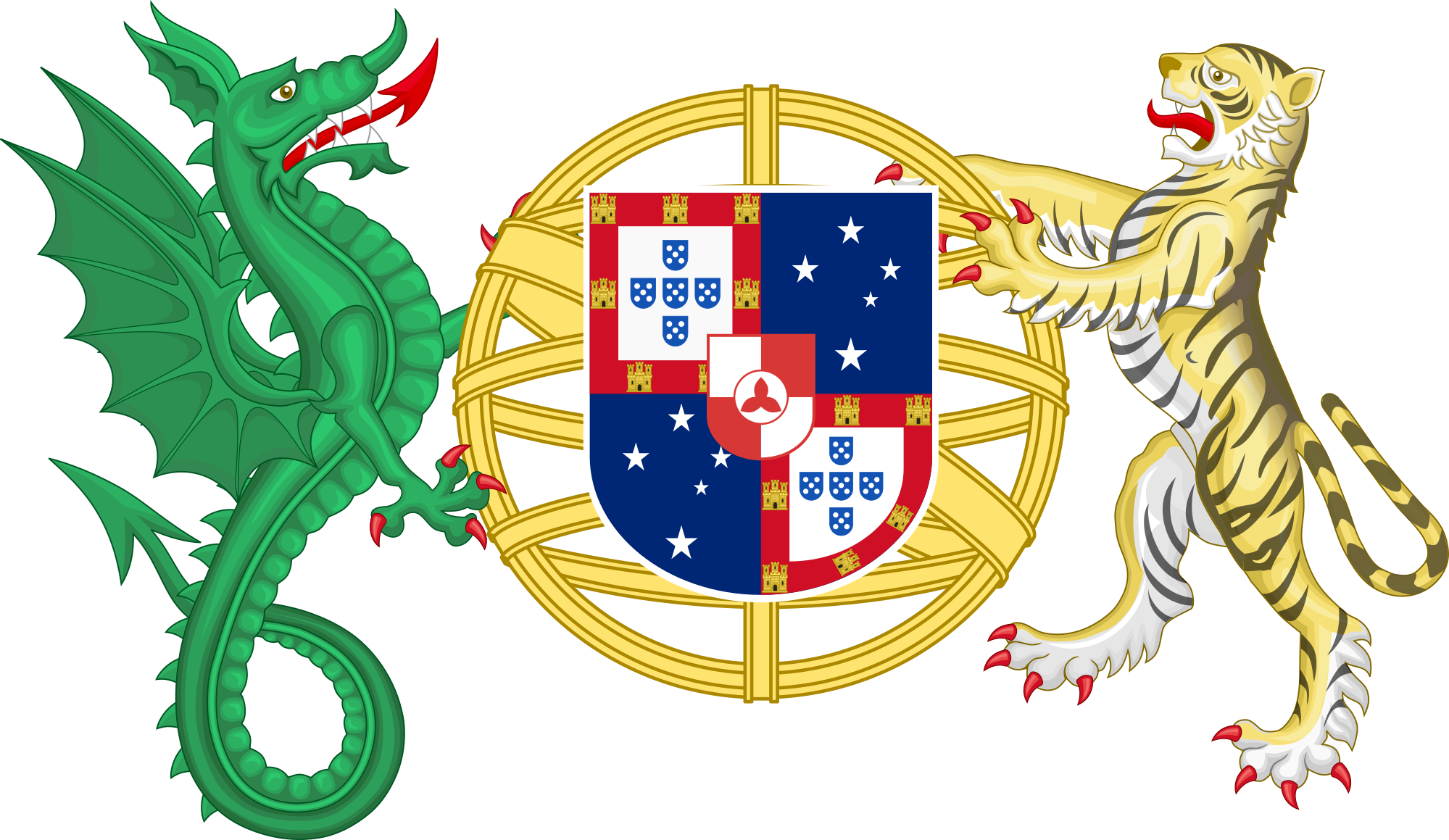 Fictionalarms I Made For The U - Coat Of Arms Supporter (1999x1159), Png Download