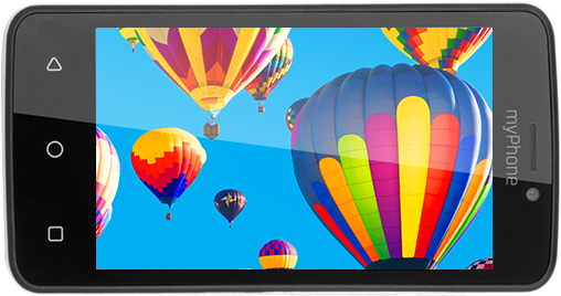 Myphone Pocket - Smartphone (610x588), Png Download