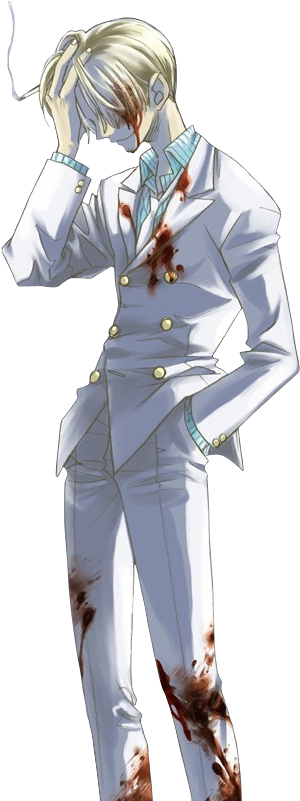 Sanji - - Chef Anime Sanji (443x800), Png Download