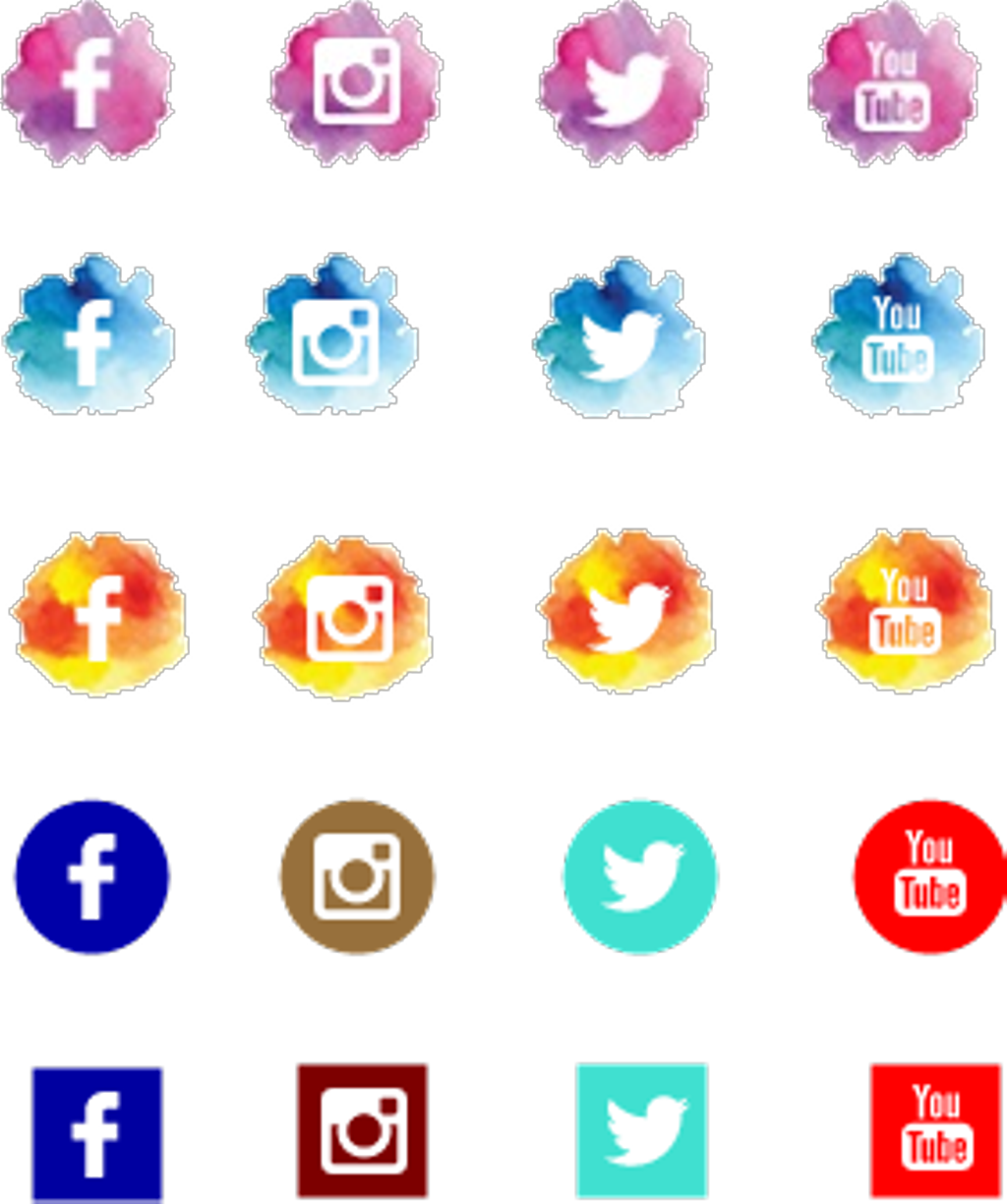 Icones Redes Sociais Png Full Size Png Download Seekpng