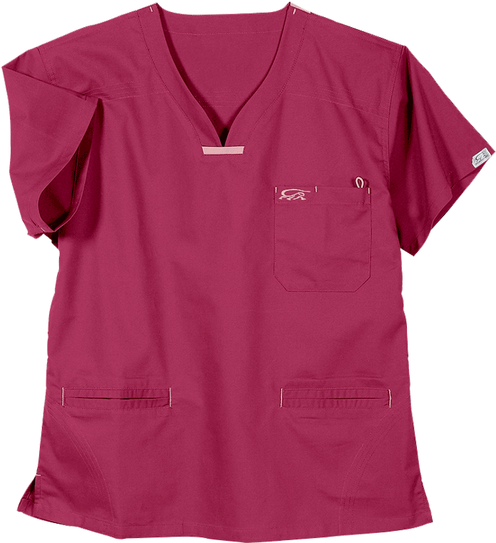 5600 3-pocket Medflex Ii Top - Active Shirt (710x834), Png Download