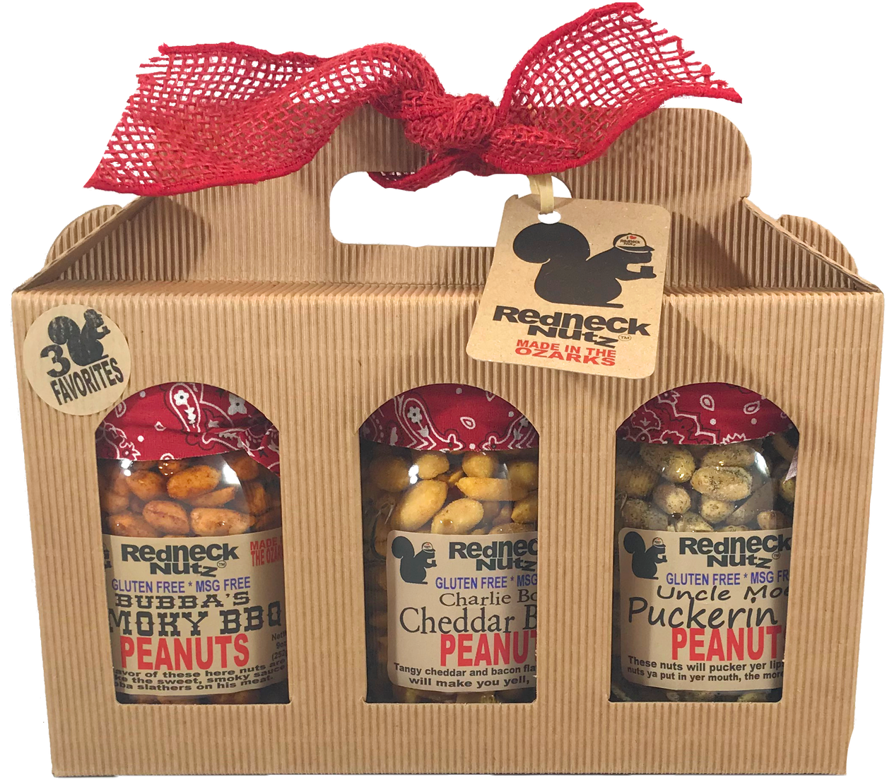 Trio Of Redneck Nutz - Pecan (1280x1145), Png Download