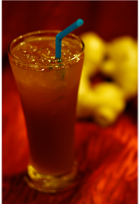 Iced Ginger Tea2 - Zombie (1024x683), Png Download