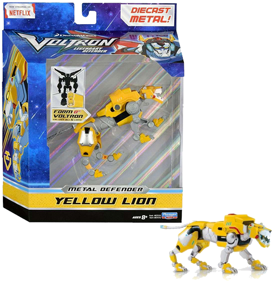 Voltron Legendary Defender Set Of Lions Die Cast Lions - Voltron 8 Lions Diecasts (1023x1024), Png Download