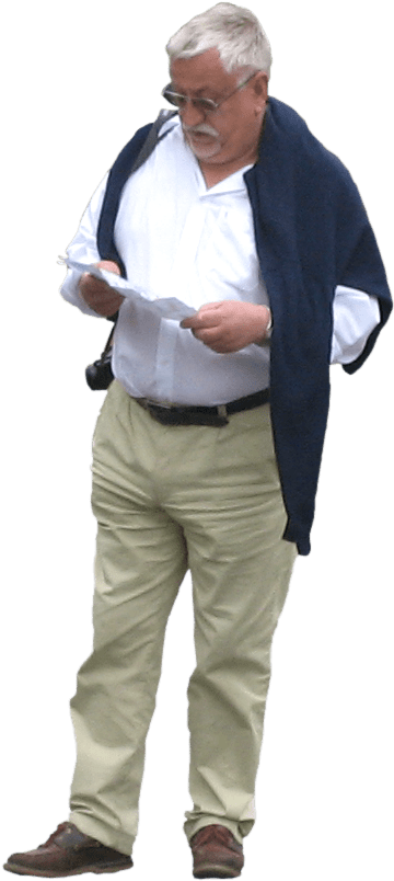 Old People Walking Photoshop - Old People Reading Png (804x804), Png Download