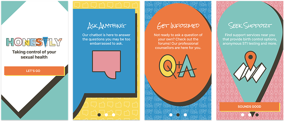 Sex Ed App Final Screens - Diagram (965x418), Png Download